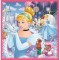 Set puzzle 3 in 1 Trefl Disney Princess, Lumea fermecata a printeselor, 1x20 piese, 1x36 piese, 1x50 piese