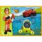 Set puzzle 4 in 1 Trefl Fireman Sam, Pompierul Sam in ajutor, 1x35 piese, 1x48 piese, 1x54 piese, 1x70 piese