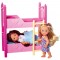 Set Simba Evi Love 2 Floor Bed cu 2 papusi 12 cm si pat supraetajat