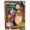 Set Simba Masha and The Bear papusa Masha 12 cm si ursulet de plus 25 cm