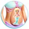 Set Simba Steffi Love Mermaid Family papusa Steffy 29 cm, papusa Kevin 29 cm si accesorii