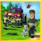 Set puzzle 3 in 1 Trefl Fireman Sam, Pompierul Sam in actiune, 1x20 piese, 1x36 piese, 1x50 piese