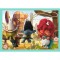 Set puzzle 4 in 1 Trefl DreamWorks Trolls, Turneul trolilor, 1x35 piese, 1x48 piese, 1x54 piese, 1x70 piese