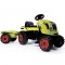 Tractor cu pedale si remorca Smoby Claas Farmer XL