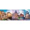 Puzzle Trefl Panorama, Calatorind prin Italia 500 piese