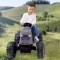 Tractor cu pedale si remorca Smoby Stronger XXL gri