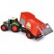 Tractor Dickie Toys Fendt Farm cu remorca