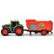 Tractor Dickie Toys Fendt Farm cu remorca