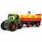 Tractor Dickie Toys Happy Fendt Animal Trailer cu remorca si figurina vaca