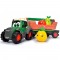 Tractor Simba ABC Freddy Fruit Trailer 30 cm cu lumini, sunete si accesorii