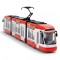 Tramvai Dickie Toys City Liner rosu