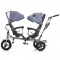 Tricicleta gemeni Chipolino Tandem multi color