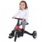 Tricicleta si bicicleta Chipolino Smarty 2 in 1 red