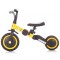 Tricicleta si bicicleta Chipolino Smarty 2 in 1 yellow