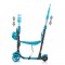 Trotineta Chipolino Kiddy Evo 3 in 1 cu maner ocean