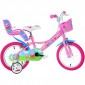 Bicicleta copii Dino Bikes 14" Peppa Pig