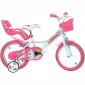 Bicicleta copii Dino Bikes 14" Unicorn