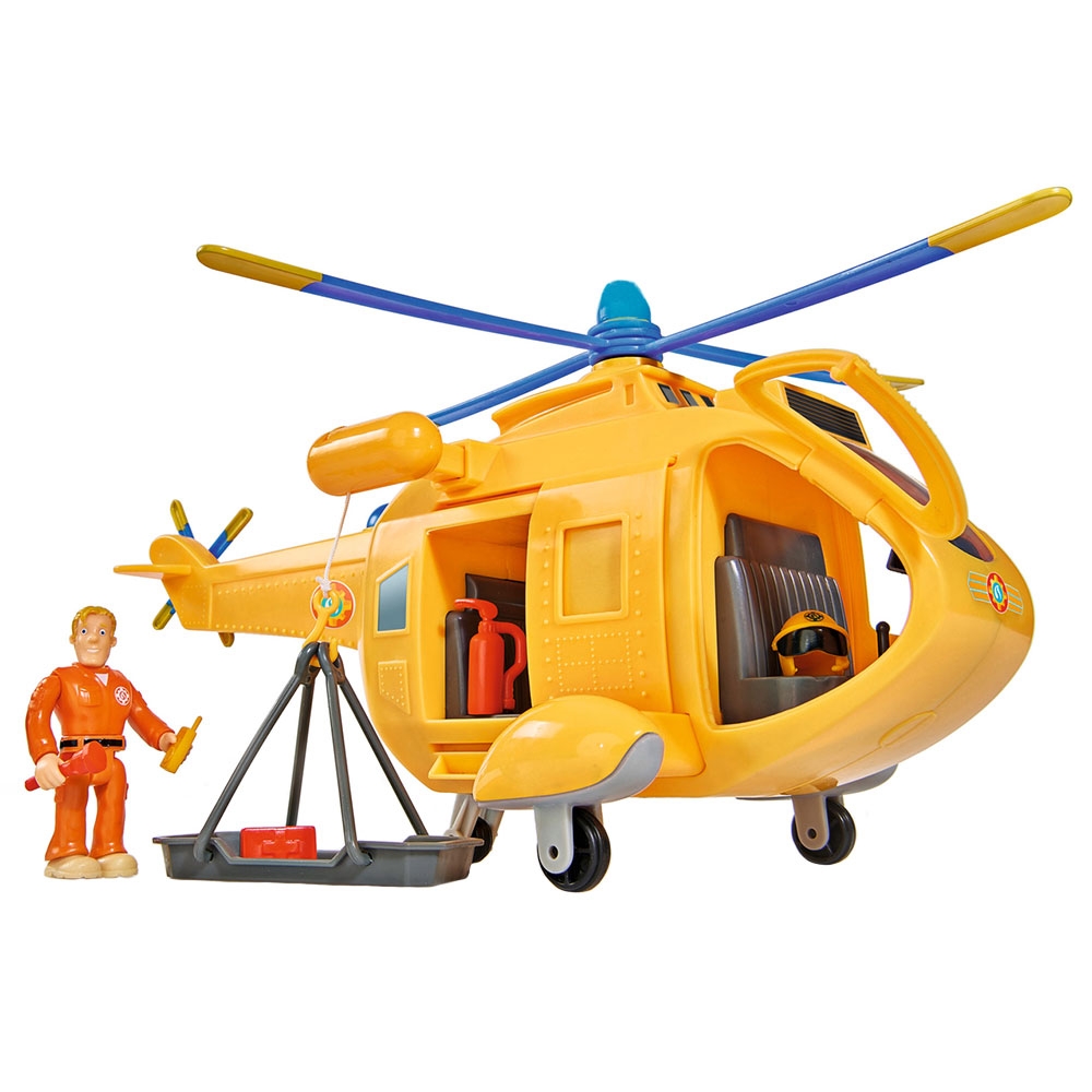 Elicopter Simba Fireman Sam Wallaby II cu figurina si accesorii Accesorii