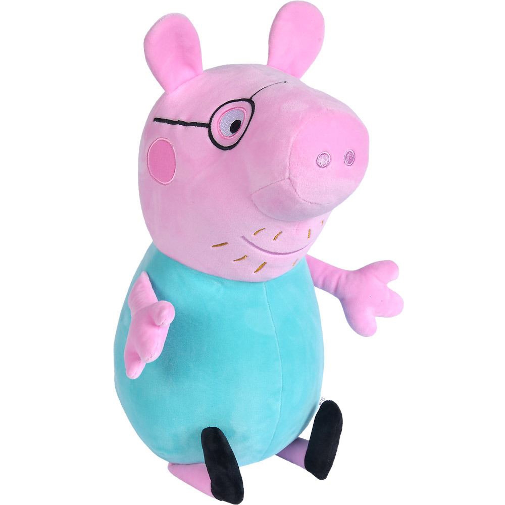 Jucarie de plus Simba Peppa Pig, Papa Wutz 37 cm hubners.ro