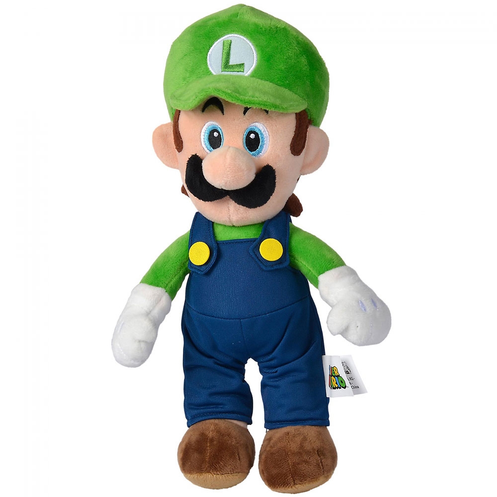 Jucarie de plus Simba Super Mario, Luigi 30 cm hubners.ro