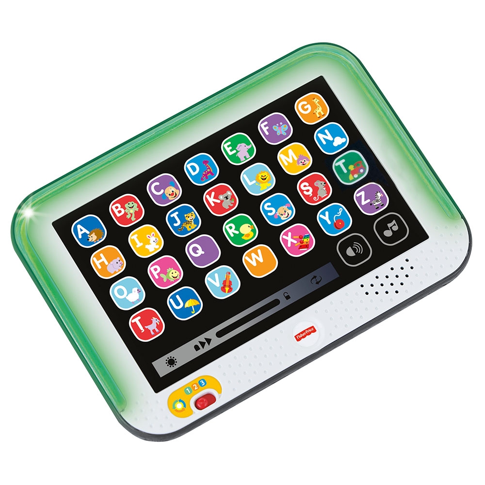Tableta De Jucarie Pentru Copii 3 Jucarie Fisher Price by Mattel Laugh and Learn Tableta in limba romana