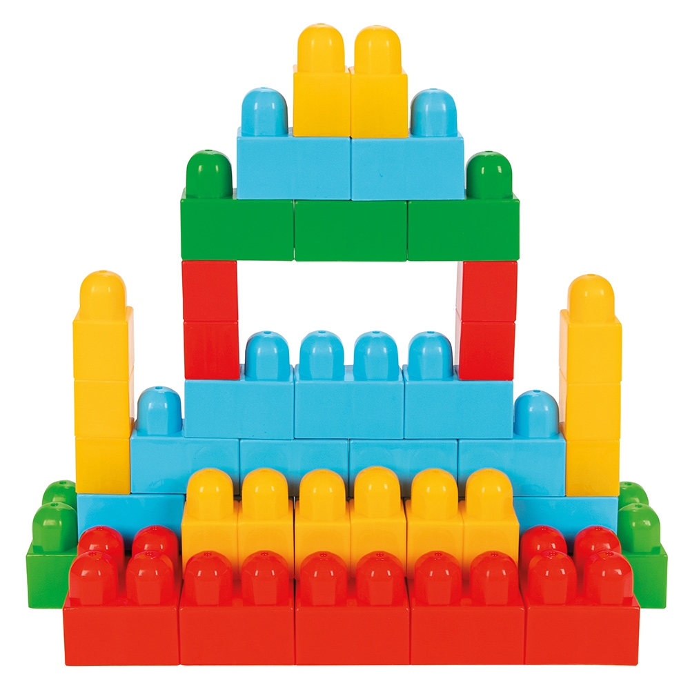 Jucarie Pilsan Cuburi de construit in cutie Super Blocks 95 piese hubners.ro