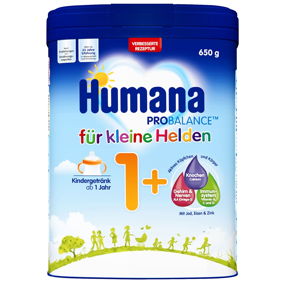 Lapte Praf Bebe 23 Lapte praf Humana Kindergetrank 1+ de la 1 an 650 g