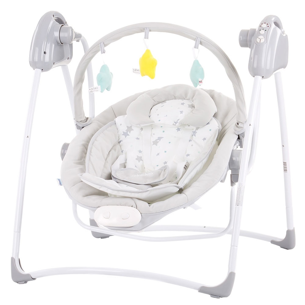 Leagan Electric Chipolino 29 Leagan electric si balansoar Chipolino Paradise grey little stars