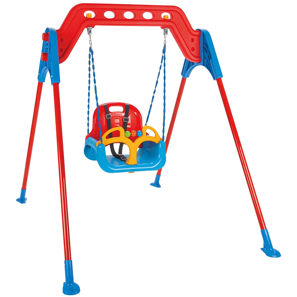 Leagan pentru copii Pilsan Samba A-Frame Swing cu cadru metalic hubners.ro