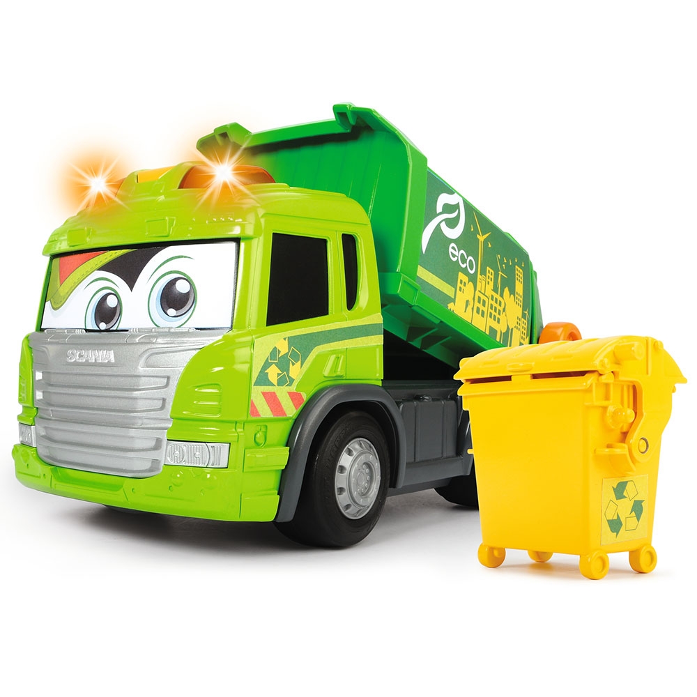 Masina de gunoi Dickie Toys Happy Scania Truck Jucarii copii