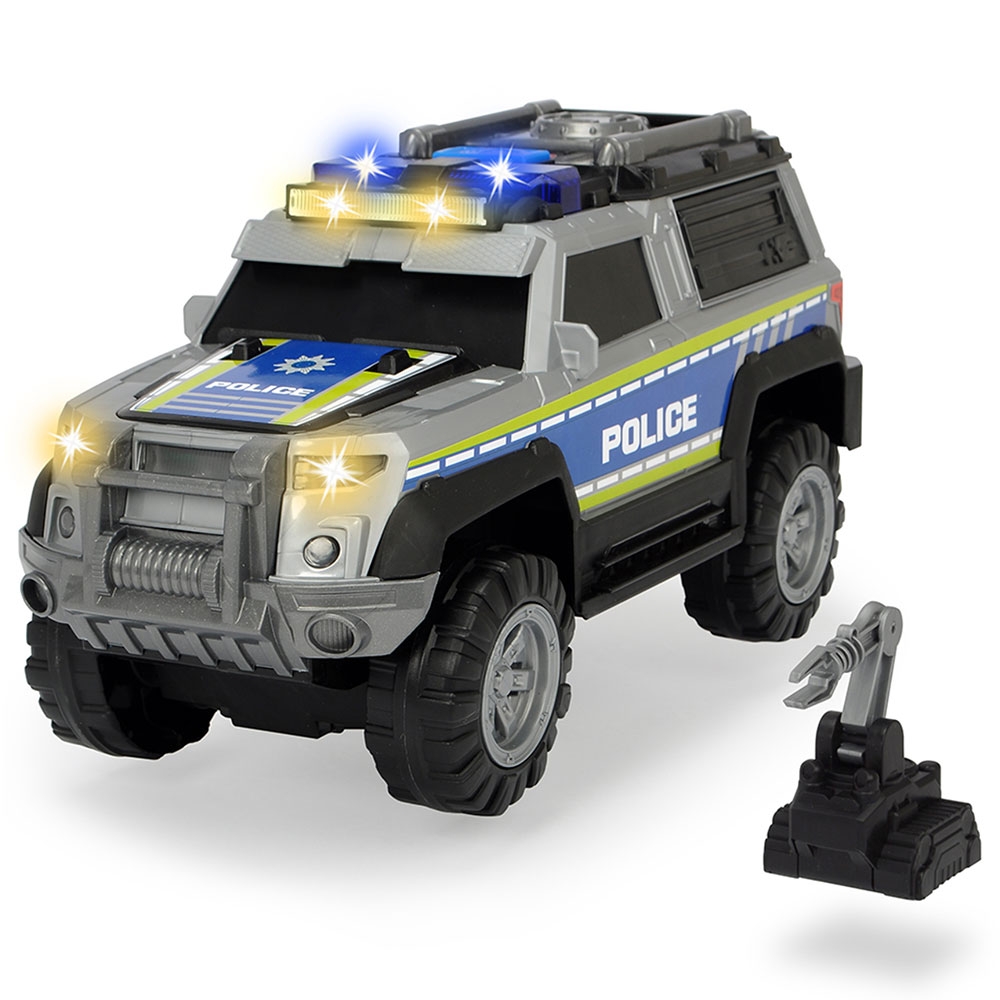 Masina de politie Dickie Toys Police SUV cu accesorii Accesorii
