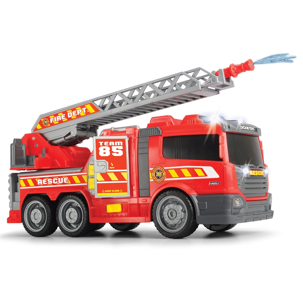 Masina de pompieri Dickie Toys Fire Fighter Team 85 copii