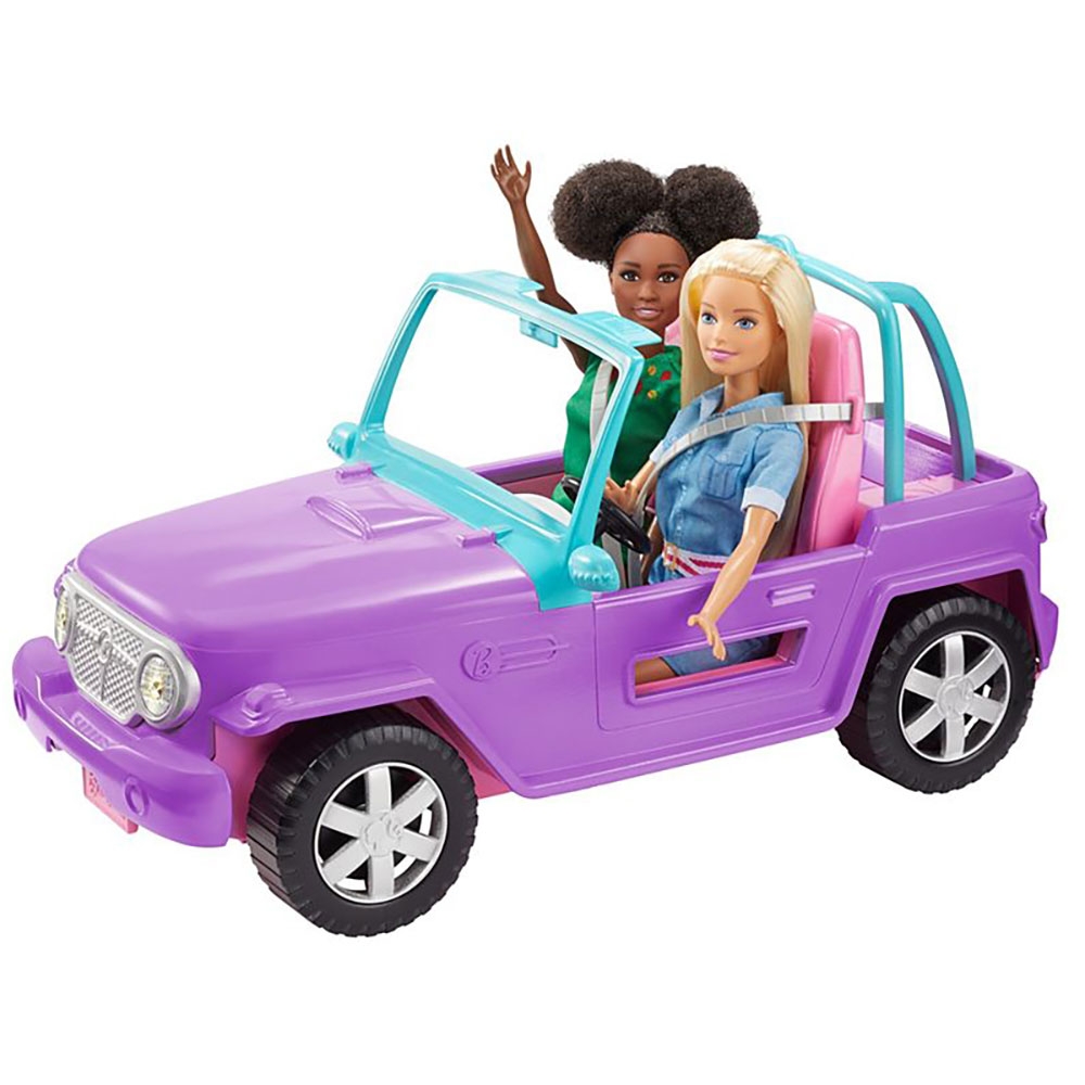 Masina de teren Barbie by Mattel Estate Accesorii