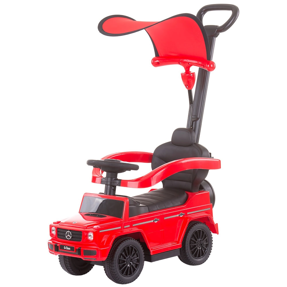 Masinuta de impins Chipolino Mercedes G350 red cu maner si copertina CHIPOLINO
