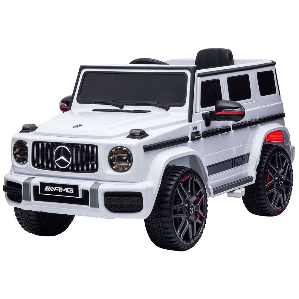 Masinuta electrica Chipolino Mercedes Benz G63 AMG white AMG