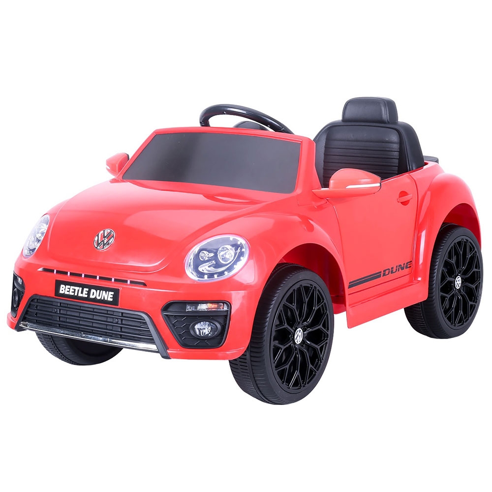 Masinuta electrica Chipolino Volkswagen Beetle Dune Convertible red La plimbare imagine 2022