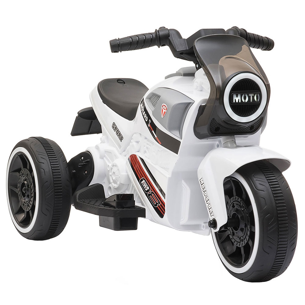 Motocicleta electrica Chipolino Sport Max white CHIPOLINO