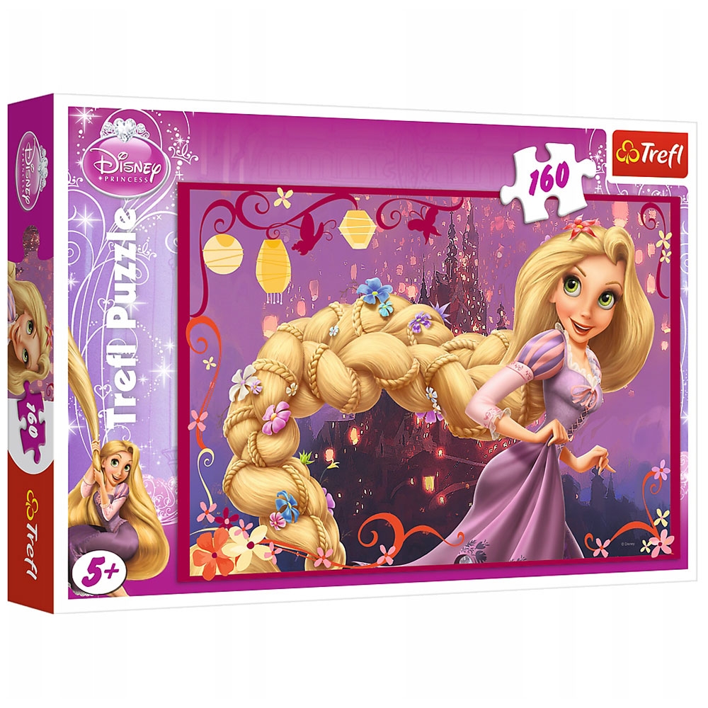 Puzzle Trefl Disney Princess, Rapunzel mireasa 160 piese hubners.ro
