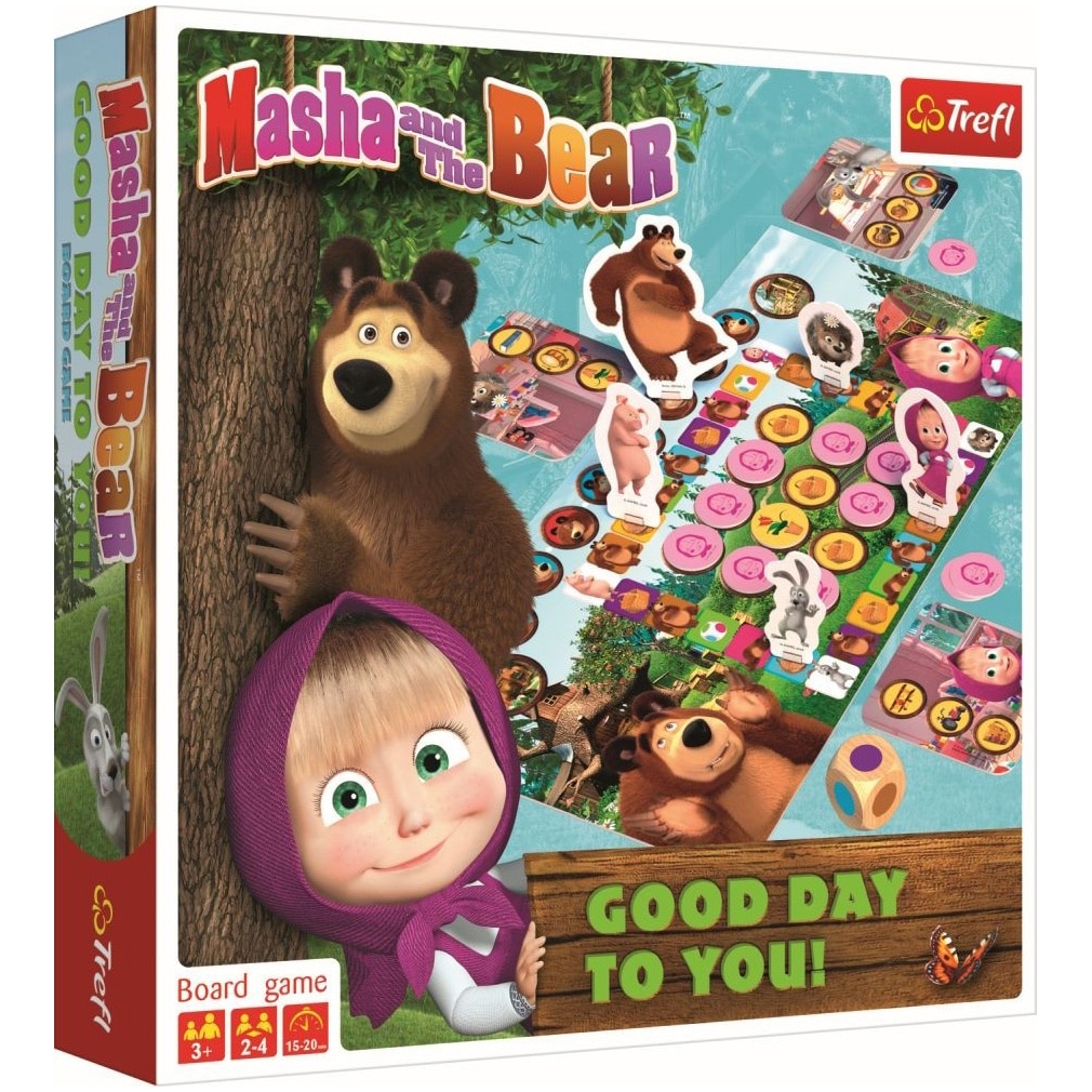 Joc trefl masha and the bear, o zi buna