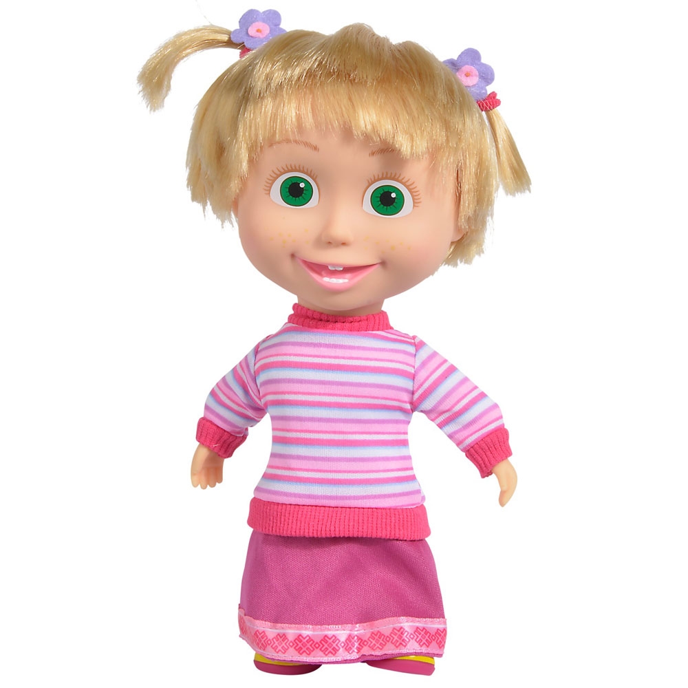 Papusa Simba Masha and the Bear 23 cm Masha Movie Director Accesorii