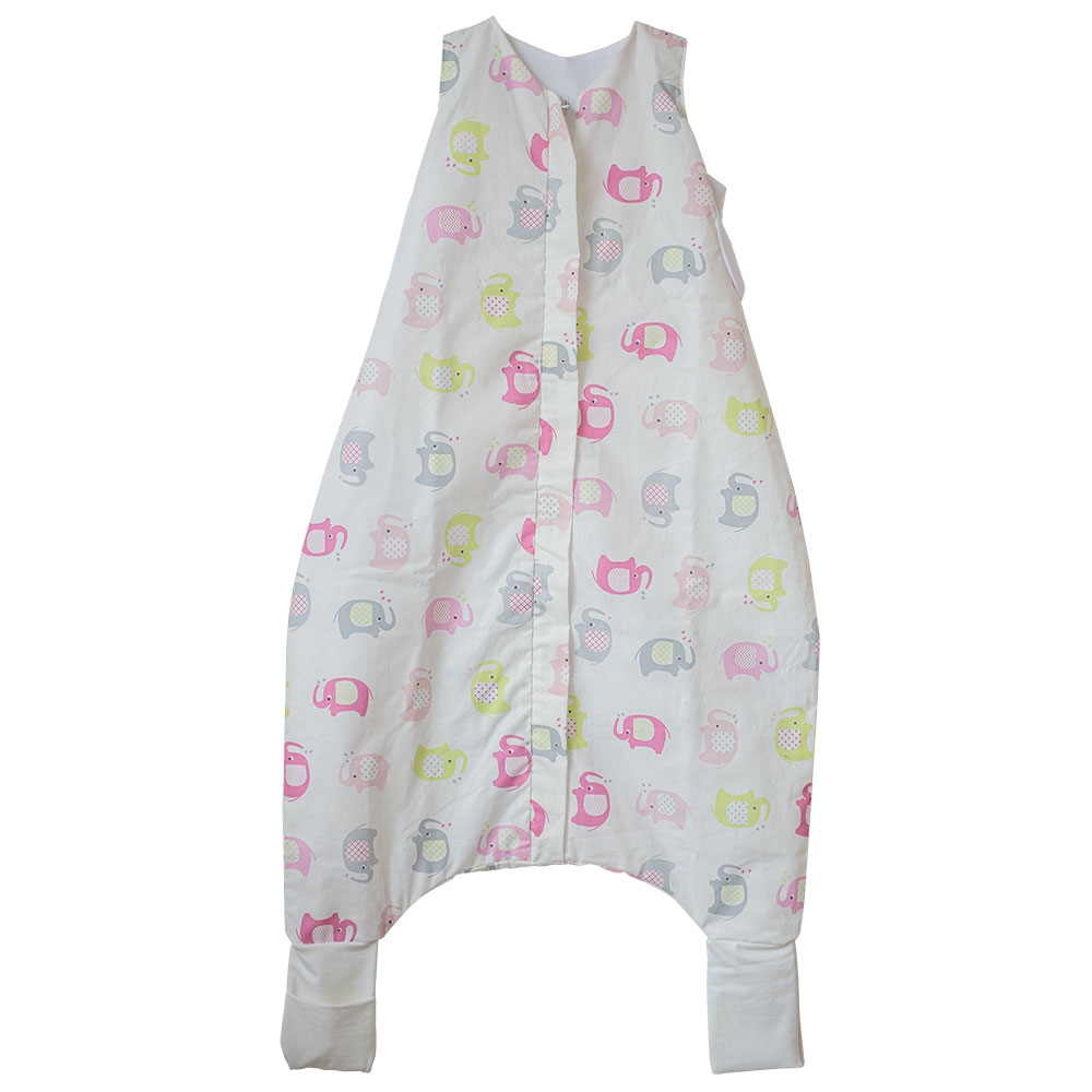 Sac de dormit cu picioare Hubners Fairies 0-1 ani Elefanti multicolor Hubners