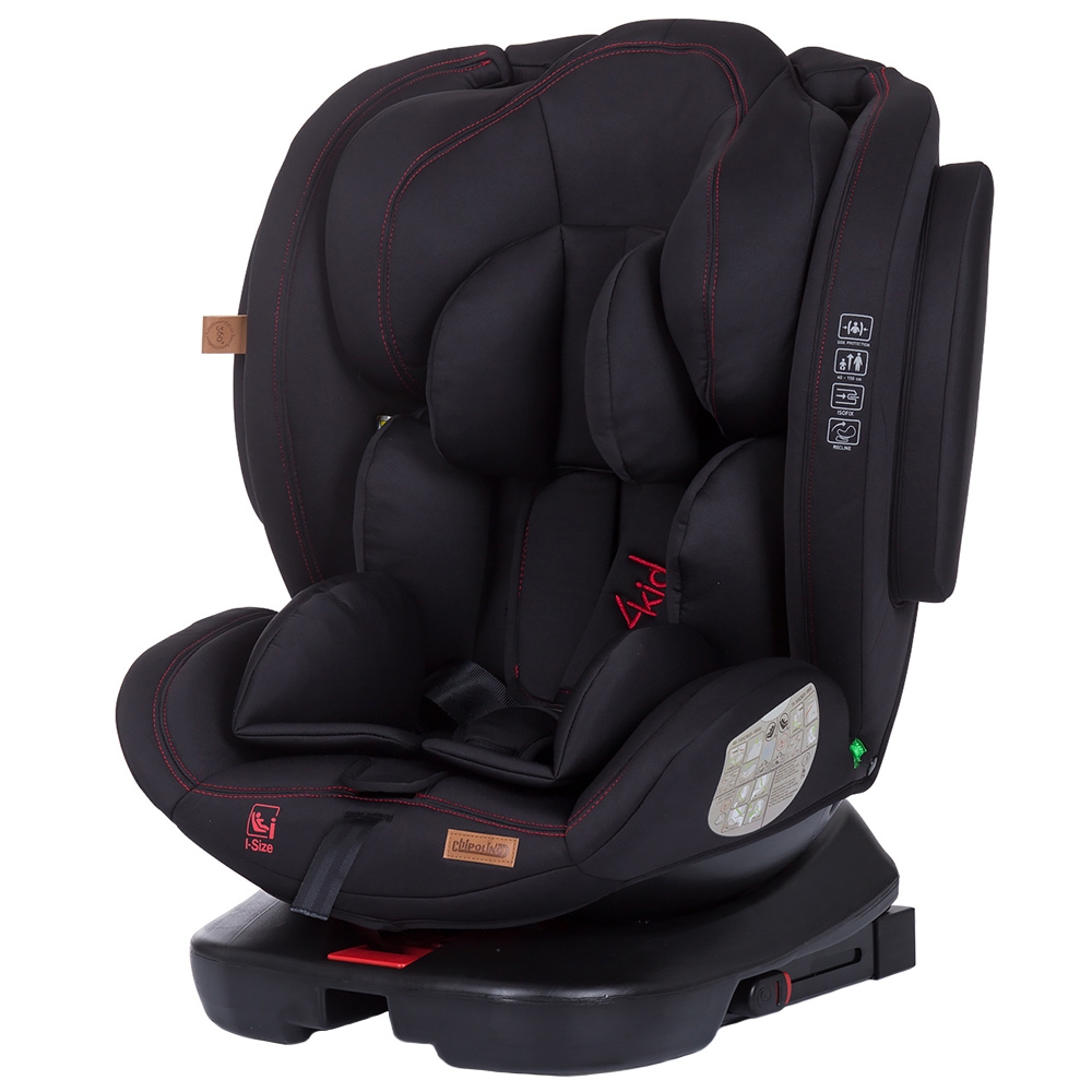 Scaun auto Chipolino 4Kid 0-36 kg raven I-Size cu sistem Isofix CHIPOLINO