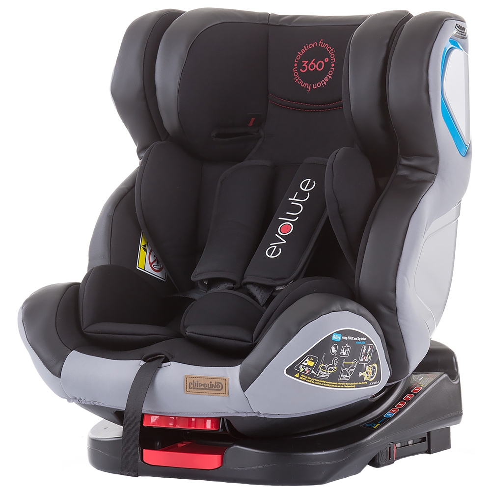 Scaun auto Chipolino Evolute 0-36 kg carbon cu sistem Isofix CHIPOLINO