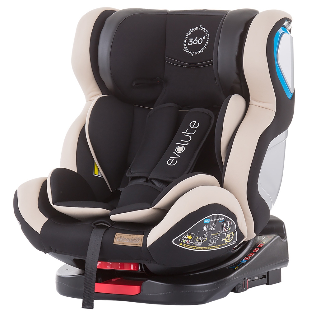 Scaun auto Chipolino Evolute 0-36 kg vanilla cu sistem Isofix CHIPOLINO