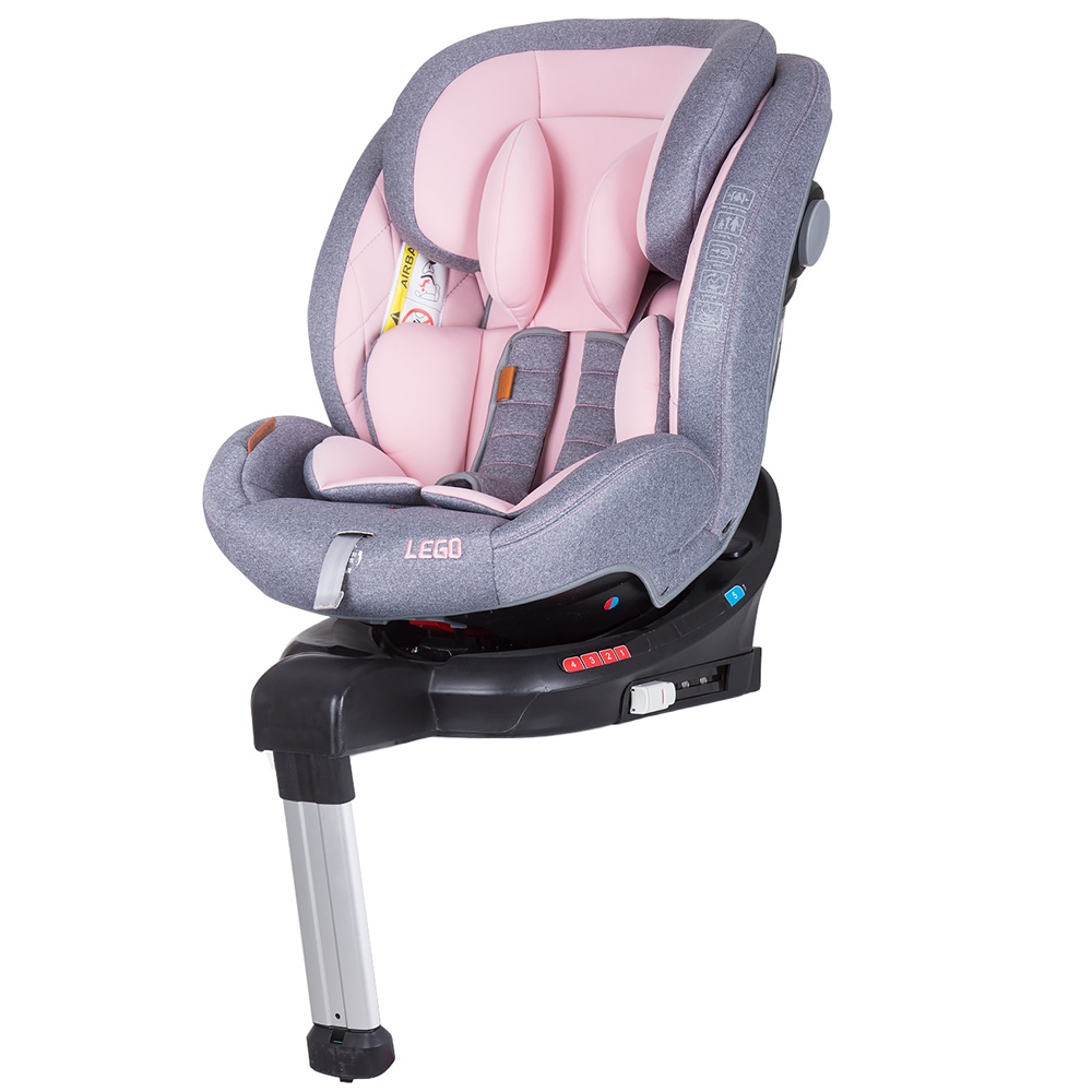 Scaun auto Chipolino Lego 0-36 kg blush cu sistem Isofix CHIPOLINO