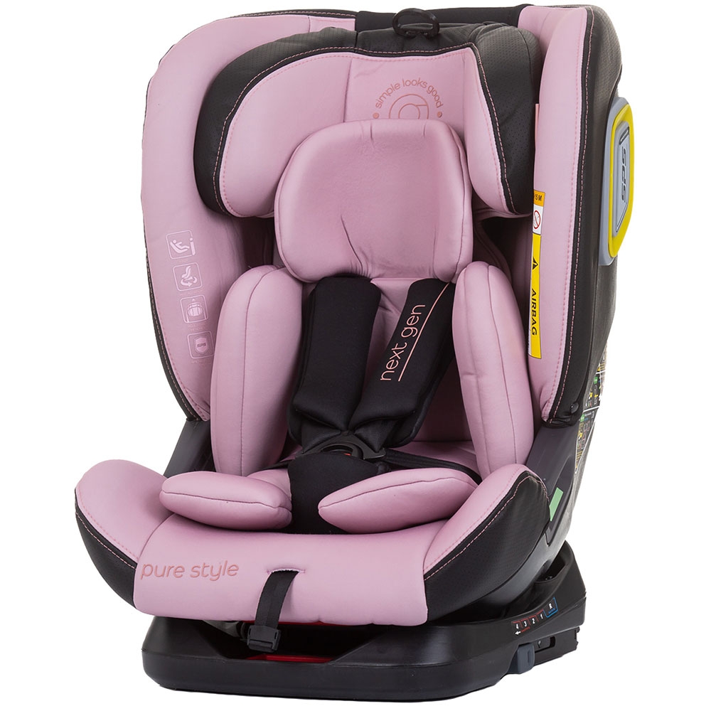 Scaun auto Chipolino Next Gen I-Size 40-150 cm rose water cu sistem Isofix 0-36