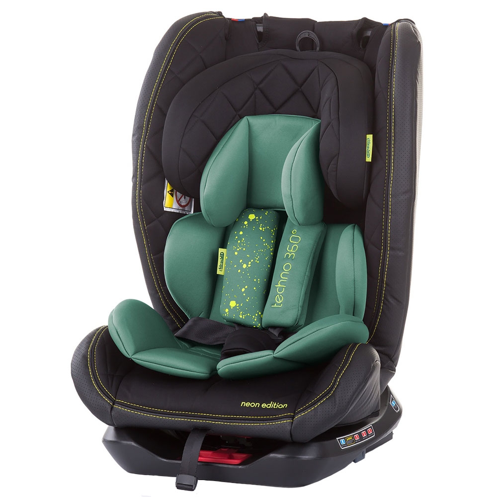 Scaun auto Chipolino Techno 0-36 kg avocado cu sistem Isofix CHIPOLINO
