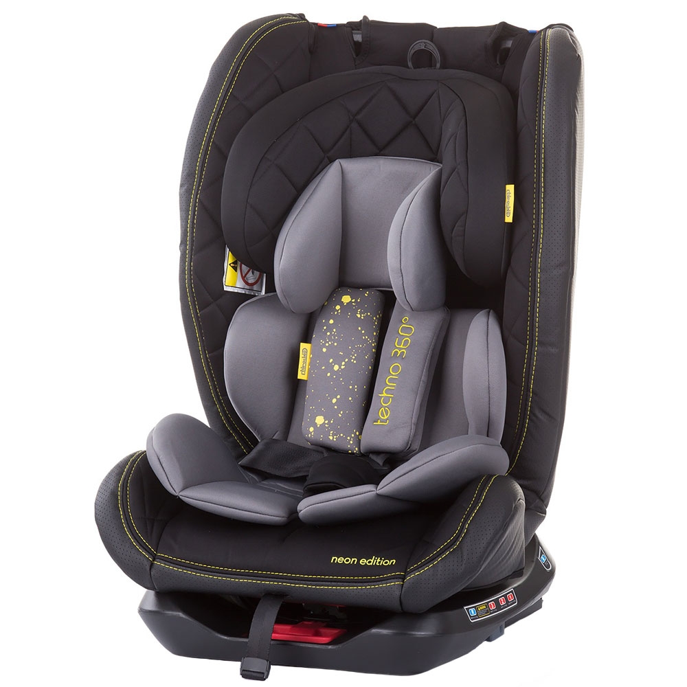 Scaun auto Chipolino Techno 0-36 kg platinum cu sistem Isofix CHIPOLINO