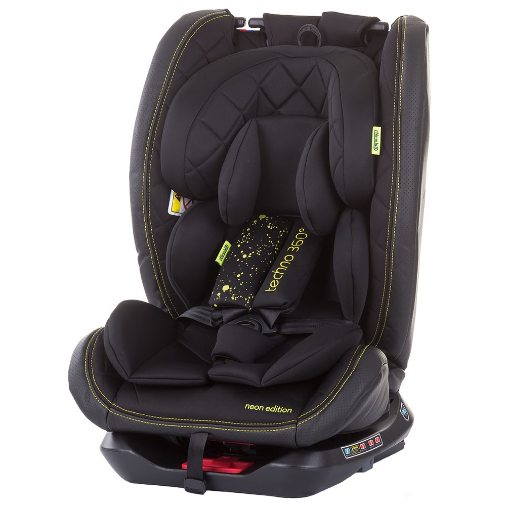 Scaun auto Chipolino Techno 0-36 kg raven cu sistem Isofix CHIPOLINO