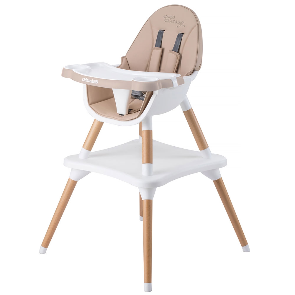 Scaun de masa Chipolino Classy 3 in 1 latte CHIPOLINO